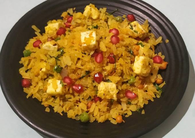 Steamed tofu poha Recipe