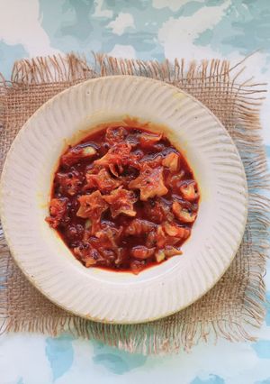 A picture of Star Fruit Chutney 😋.