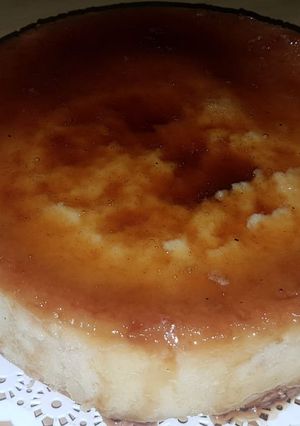 Una foto de Budín de pan con caramelo