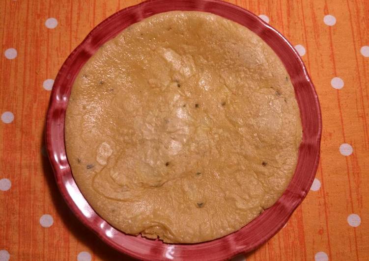 Frittata di ceci con patate e rosmarino