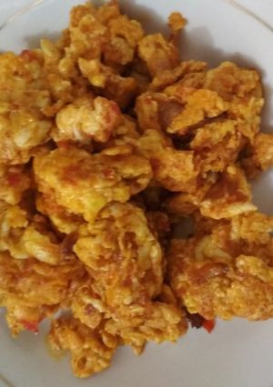 Foto resep Telur cabe orak arik