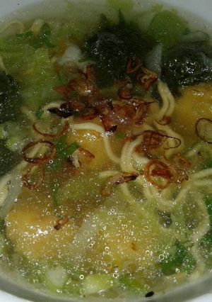 Foto resep Bakso Vegetarian Kuning Hijau