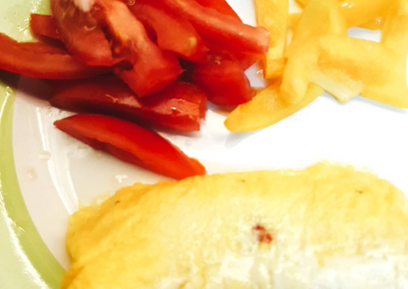 Omelette en bolsa Ziploc