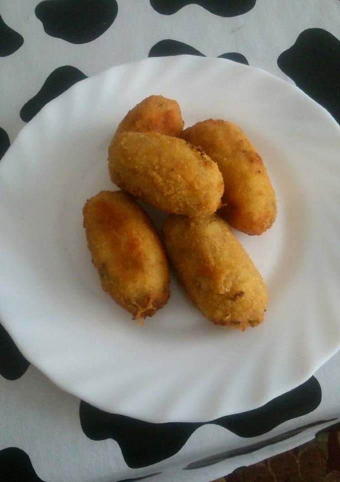 Una foto de Croquetas de pringá del cocido