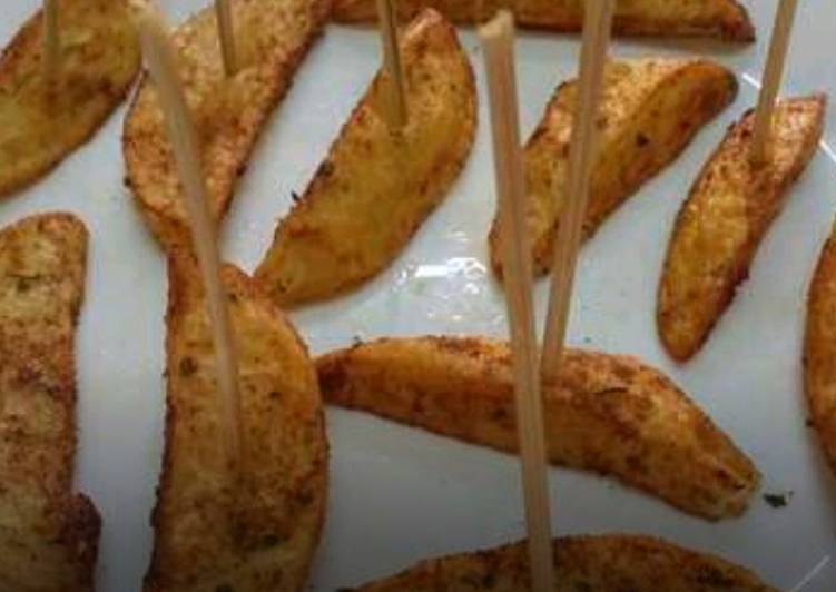 Recipe: Delectable Potato Wedge Sticks