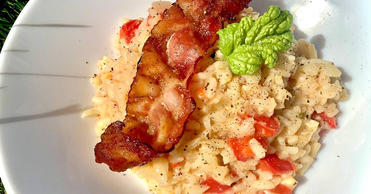 Przepis na Domowe risotto z papryką i kalafiorem autorstwa mija