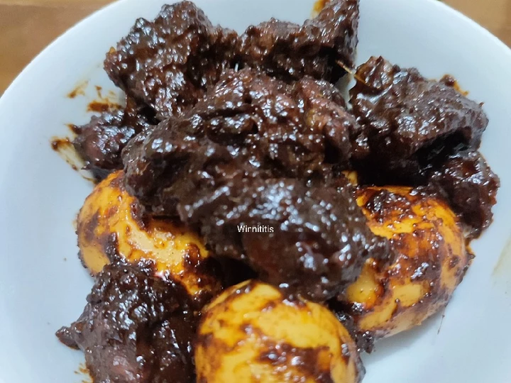 Langkah Mudah untuk Membuat Resep Rendang Daging Telur Praktis yang Enak Banget Anti Ribet, Bikin Ngiler