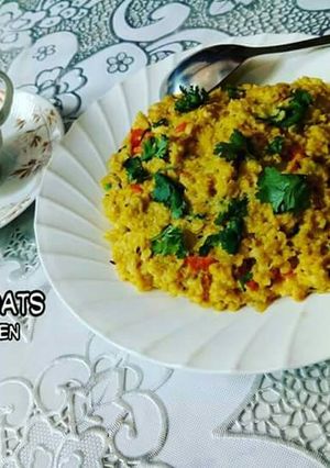 A picture of Masala Oats.