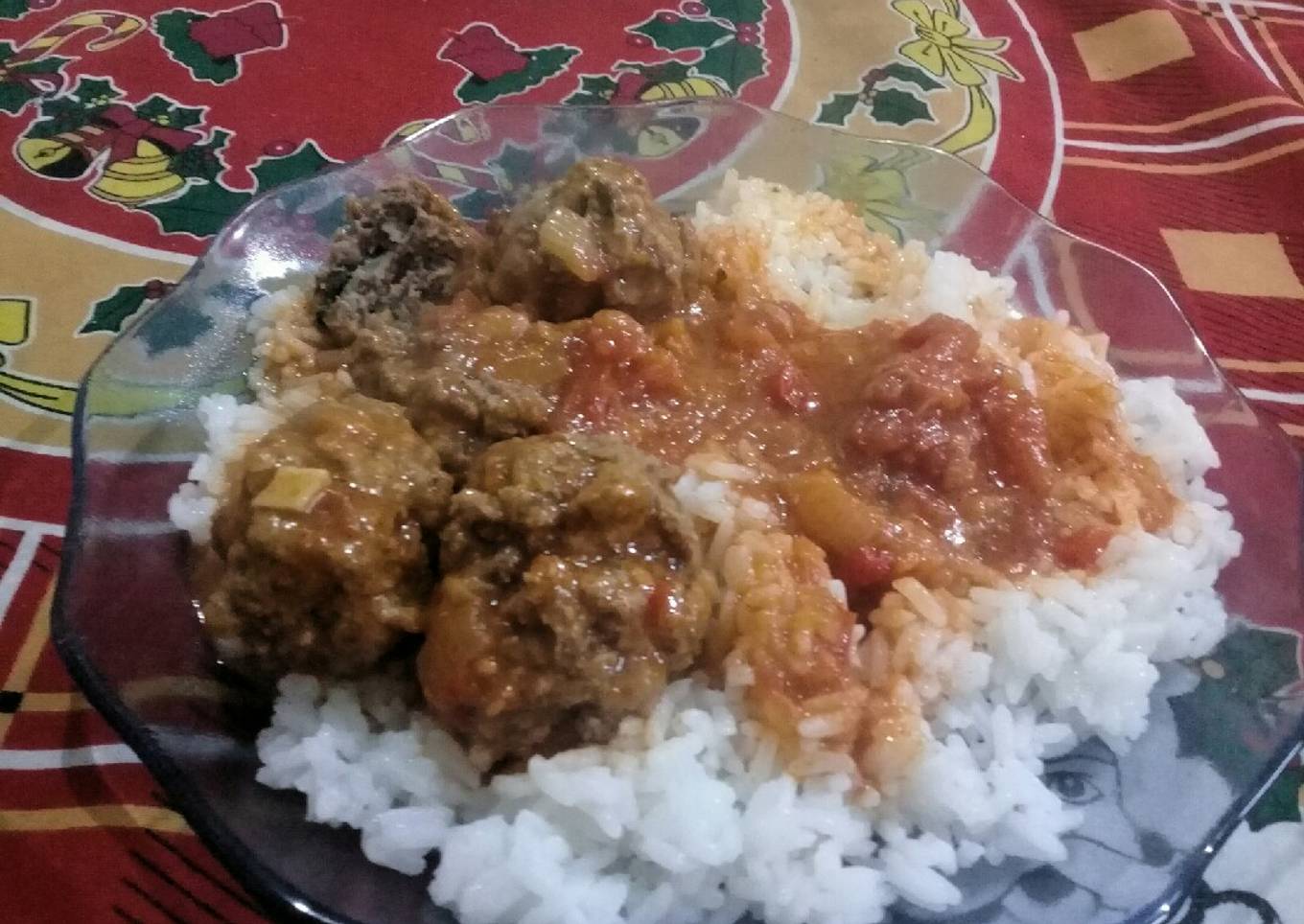 Albóndigas con arroz