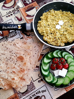 عکسی از دستور پنیر واویج گیلانی (پنیر برشته یا املت پنیر)🥰