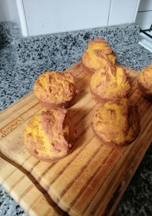 Una foto de Muffins de zapallo