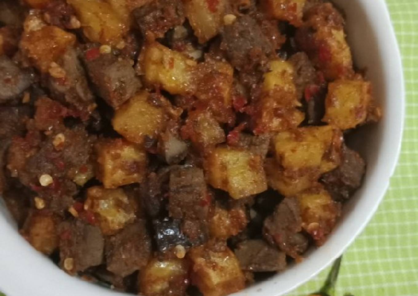 Sambal Goreng Ati Kentang