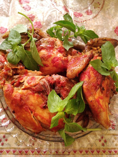 عکسی از دستور مرغ مزه دار شده 🍗