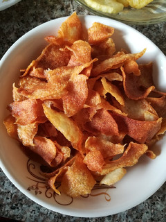 صورة لوصفة شيبس بالخل والملح 😋