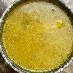 A picture of Simple mutton leg soup.