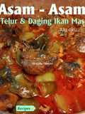 Asam - Asam Telur & Daging Ikan Mas Ala Aku