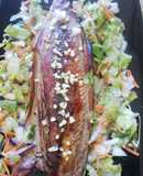 Albacora al horno