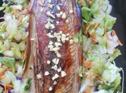 Una foto de como preparar albacora al horno