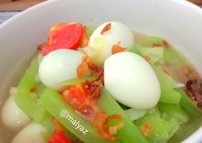 Sayur Labu Telur Puyuh