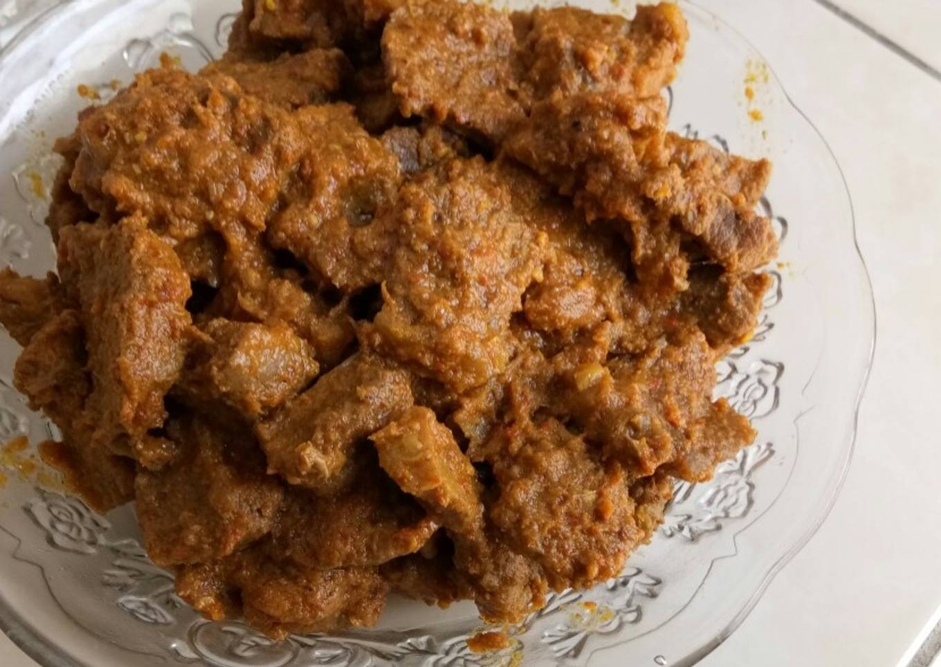 Rendang Daging Sapi