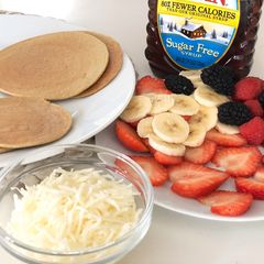 A picture of Oatmeal pancakes.
