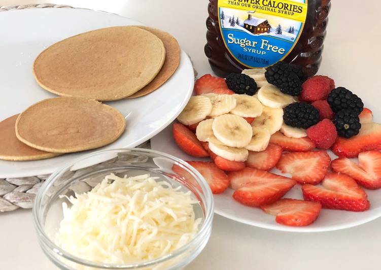 Recipe of Homemade Oatmeal pancakes