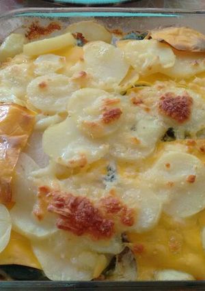 Una foto de Pastel de patatas. ॐ