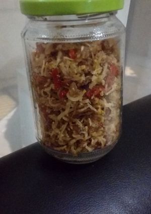 Foto resep Teri bawang cabai😘