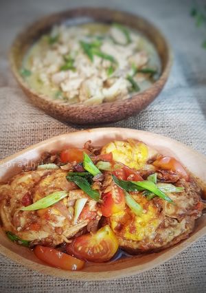 Foto resep Telur ceplok pedas manis "simple"