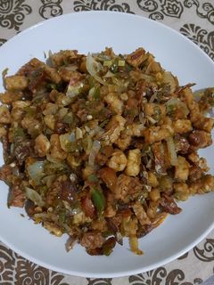 Foto resep Tempe teri sambal hijau