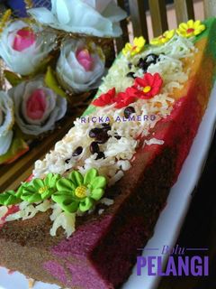 Foto resep Bolu Pelangi🌈