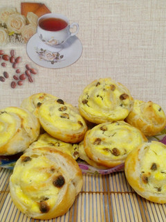 Gyors túrós csiguszok 🐌 recept fotója