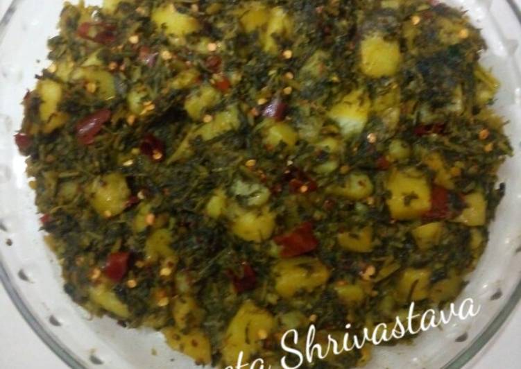 Step-by-Step Guide to Prepare Perfect Aloo methi