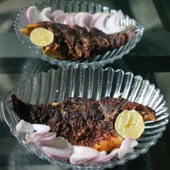 A picture of Indian Style Fish Fry.
