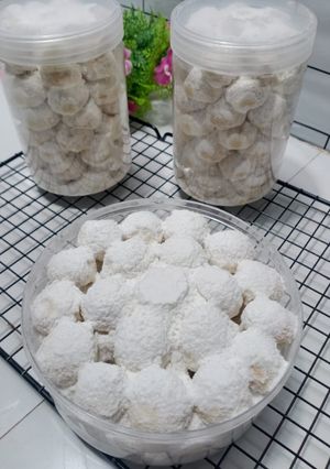 Foto resep Kue putri salju lumer