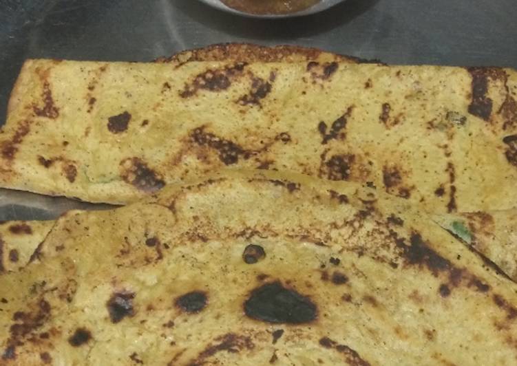 Step-by-Step Guide to Prepare Homemade Besan chilla with tomato gravy