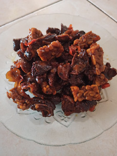 Foto resep Oseng kecap hati ayam tempe, rempela ayam