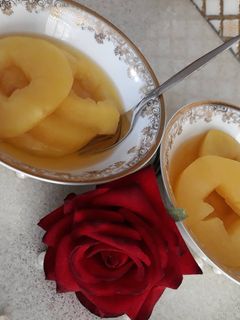 عکسی از دستور کمپوت سیب