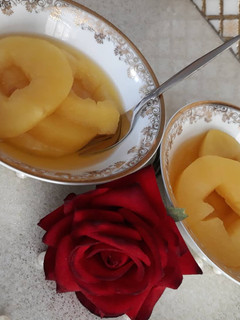 عکسی از دستور کمپوت سیب
