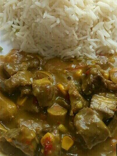 A picture of Coconut Curry Sauce.