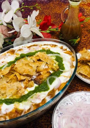 A picture of Mix plate (chaat).