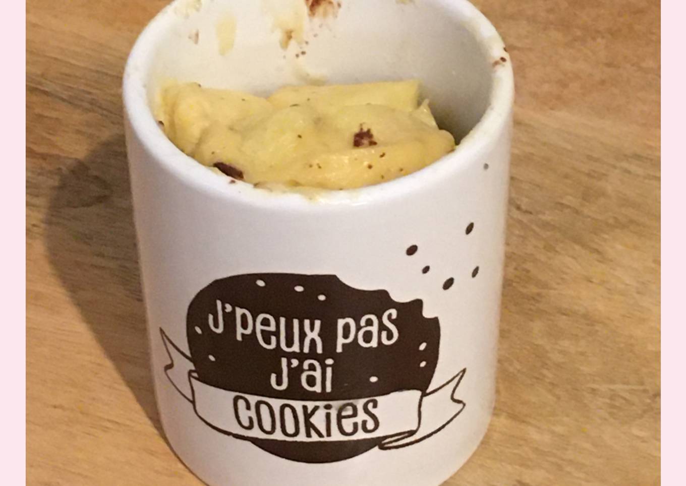 Mini mug cake chocolat - pomme