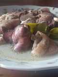Opor ayam & hati ayam