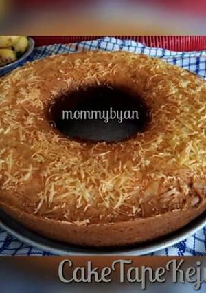 Foto resep Cake Tape Keju Panggang