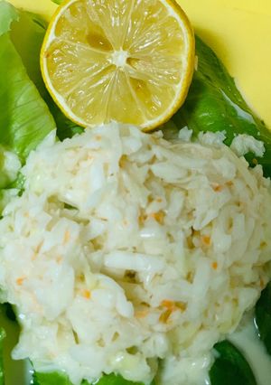 A picture of KFC style Coleslaw.