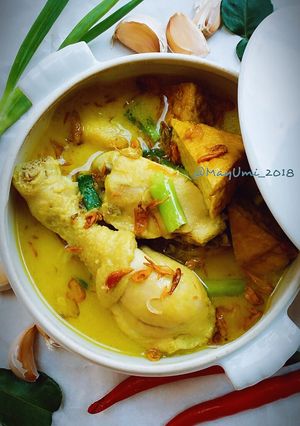 Foto resep Opor ayam bumbu kuning