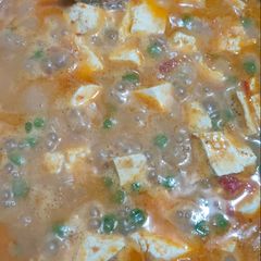 Matar paneer A picture of Matar paneer.