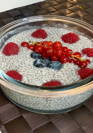 Una foto de Pudding de Chía