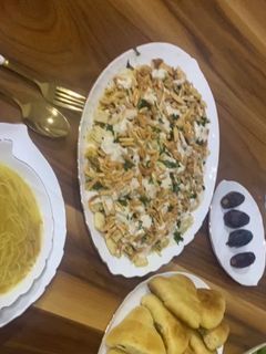 صورة لوصفة فتة شاورما