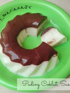 Foto resep Puding Coklat Susu Regal